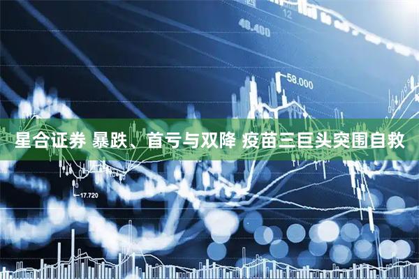 星合证券 暴跌、首亏与双降 疫苗三巨头突围自救